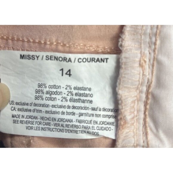 Gloria Vanderbilt All Around Slimming women pants, Effect Color Orange Melon Cap - Picture 9 of 14